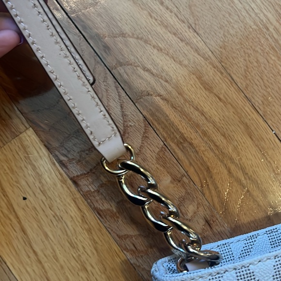 NWOT Ivory Michael Kors Long Crossbody Bag - Picture 7 of 12